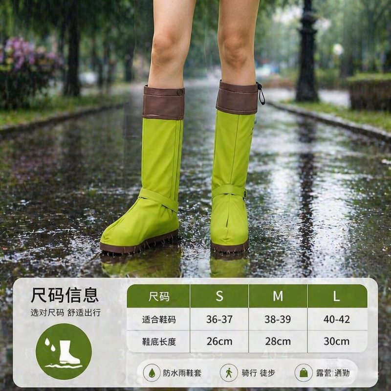 正雨新款防水透气户外骑行雨披加厚防风连帽设计适合男女通用9063
