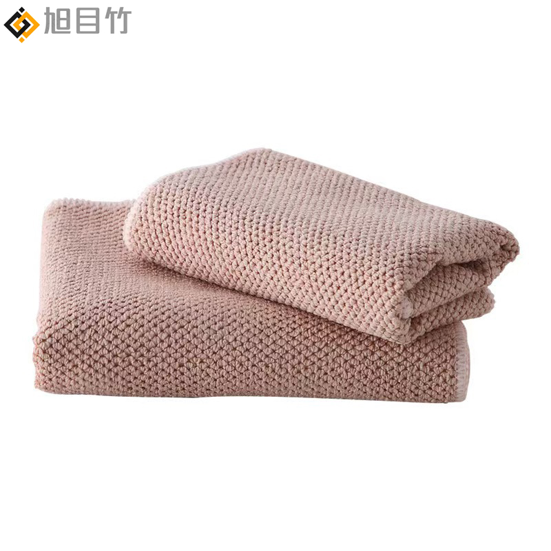 旭目竹 玉米粒超细纤维百洁布挂绳款 30*30 块高清大图