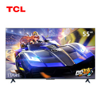 TCL 55V8E 55吋 4K高清智能超薄语音全面屏网络液晶平板电视 蓝色 官方标配