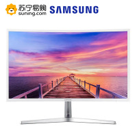 三星 C32F395FWC白色 32电脑曲面显示器 台式hdmi液晶屏幕 吃鸡游戏31.5英寸A广视角低蓝光1800R曲率 HDMI全高清电脑显示屏幕 可壁挂