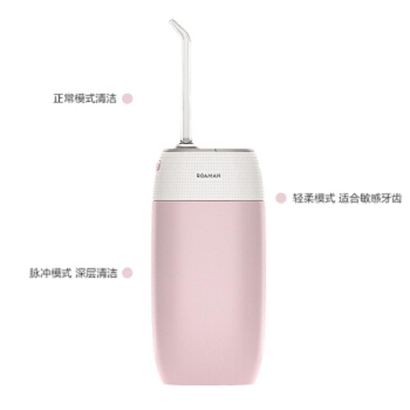 罗曼(ROAMAN) mini口袋冲牙器冲牙器/洗牙器 非电动牙刷 便携充电式多喷嘴型