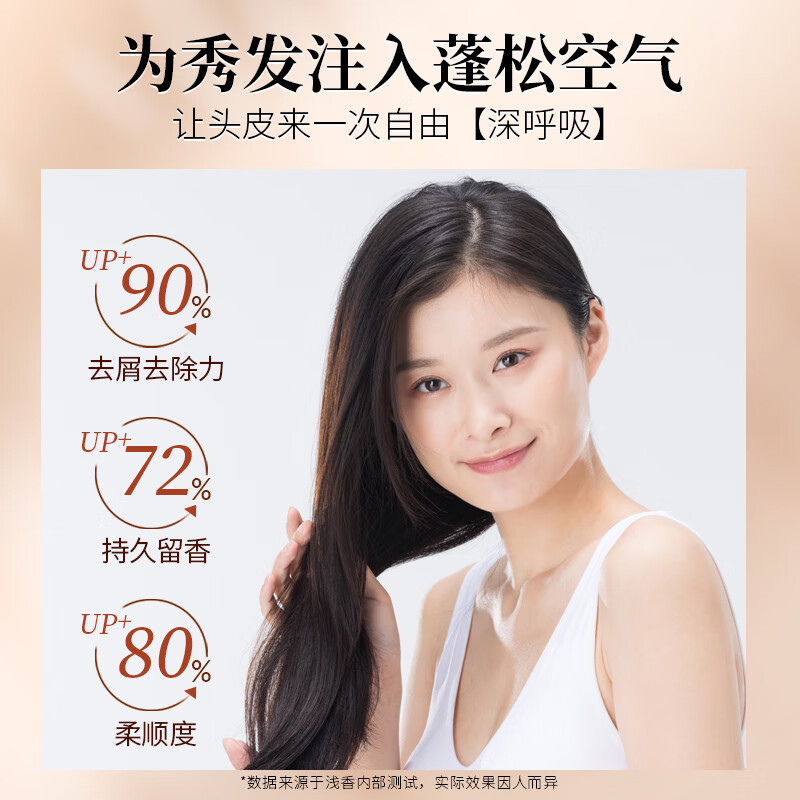 浅香去屑香氛洗发露(圆瓶)520g[QX5811]高清大图