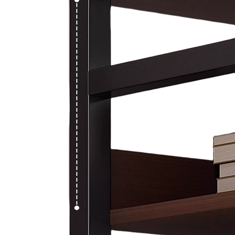 豫龙都落地书架80cm个高清大图