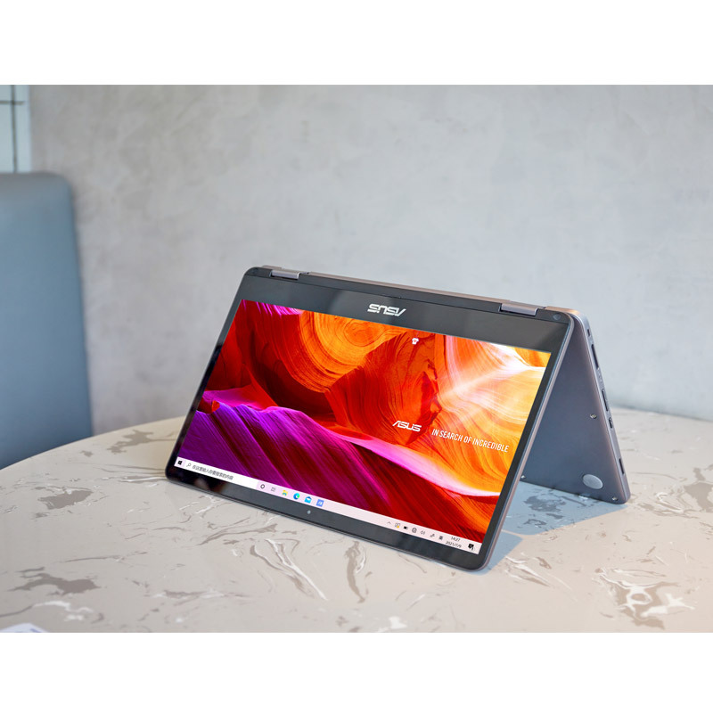 华硕Vivobook 360 触控翻转轻薄本 学生网课教育笔记本电脑(奔腾四核N5030 8G 256G)
