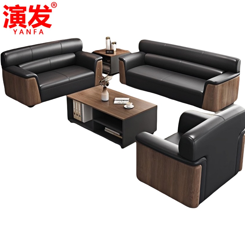 演发 沙发3+2+1+长茶几+方几 套高清大图