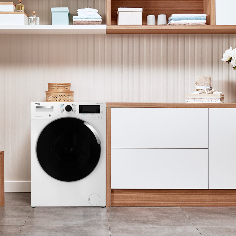 倍科（beko） WCP 81442 STI 8公斤 洗衣机 全自动变频滚筒洗衣机 大容量 变频电机（白色）