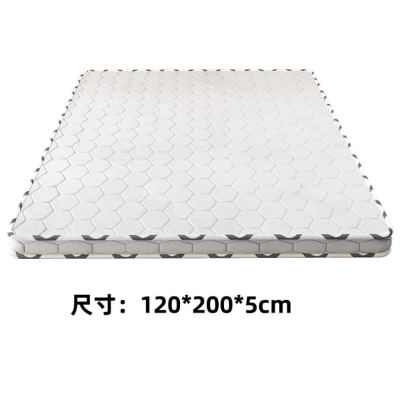 鑫木樽单人床1.2m+5cm床垫+床头柜*1组高清大图