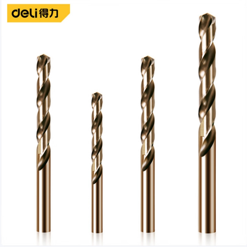 得力 DH-MH151130G 不锈钢钻头 直柄麻花钻 13mm-HSSCO 1组3支 货期1周