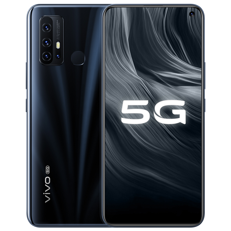 vivo Z6 5G性能旗舰 6+128G 极影黑 骁龙芯片闪充大电池游戏拍照双模5G全网通手机