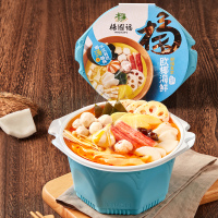 杨国福麻辣烫欧耶海鲜自热麻辣烫火锅速食500g 方便速食海鲜味
