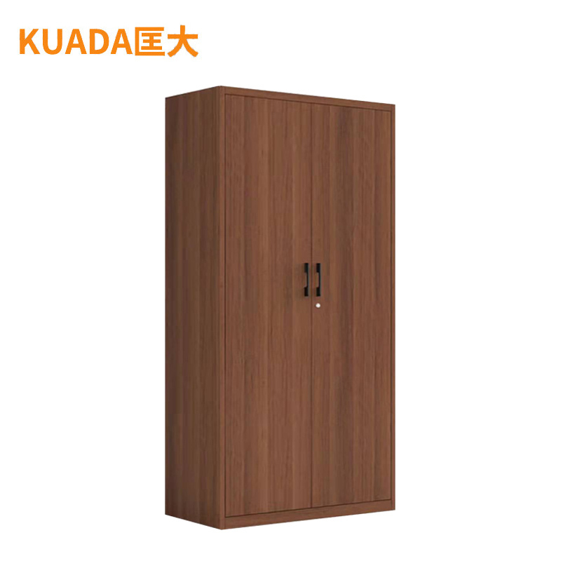 匡大 文件柜 钢制办公柜 深樱桃木纹转印储物柜 通门五层文件柜 KDT875