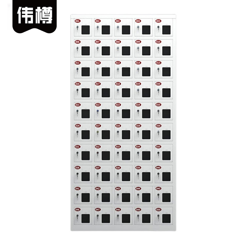伟樽手机存放柜50门900*245*1825mm台高清大图