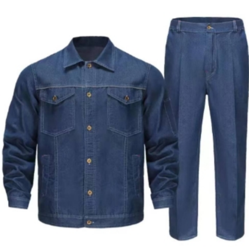 飞翔大雁 牛仔服 分体式（特大中小）套