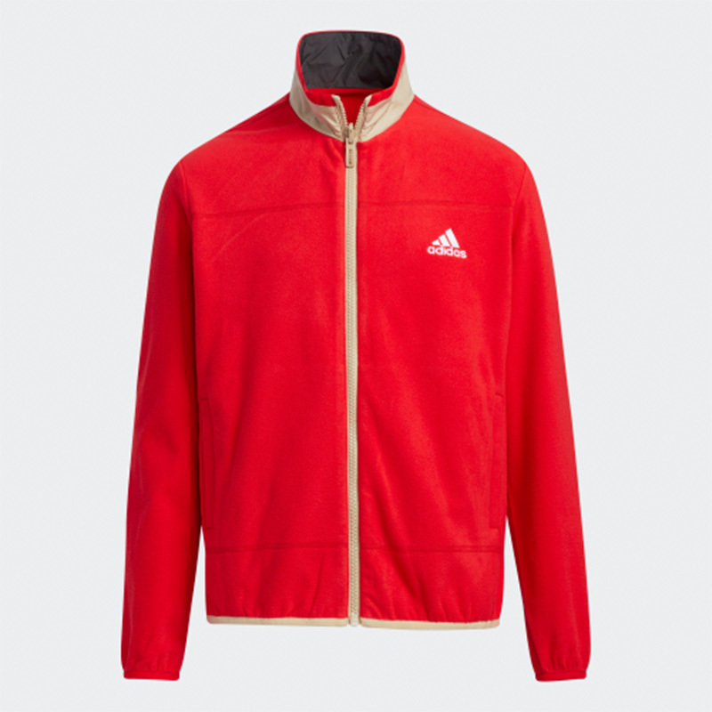 Adidas阿迪达斯 童装 2021春季新款男大童运动梭织夹克两件套