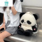 BANGDOU网红新款可爱熊猫双肩包卡通软萌毛绒校园软妹日系少女jk塔玩偶潮