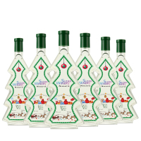 甜白葡萄酒6瓶装圣诞树低度微醺晚安甜酒8度500ml