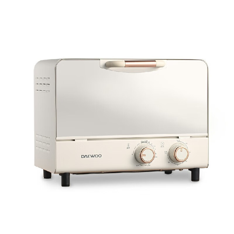 大宇(DAEWOO) DY-KX01电烤箱 迷你10L电烤箱蛋糕面包烘焙家用多功能台式电烤箱 jh
