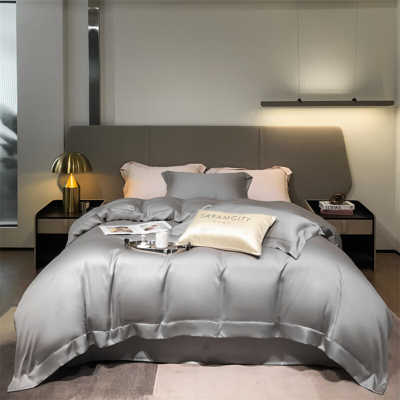 啄木鸟(ZMNXG)丝柔天丝四件套60S莱赛尔纤维