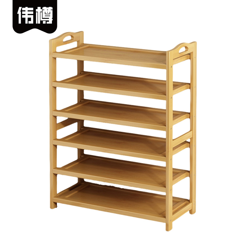 伟樽鞋架置物架板型六层800*250*1060mm个高清大图