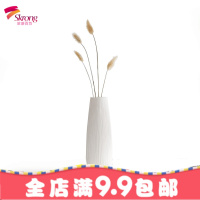 陶瓷花瓶白色小清新干花满天星插花现代水培客厅欧式摆件家居装饰