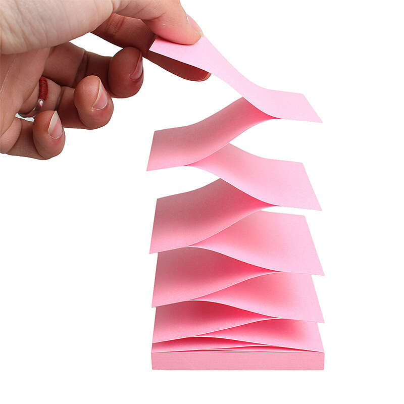 Post-it 3M 330 彩色报事贴 抽取式便条贴自粘性便签纸 便利贴混色