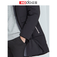 【退】红豆男装 男士羽绒服 冬季商务休闲时尚防风保暖连帽羽绒服外套男