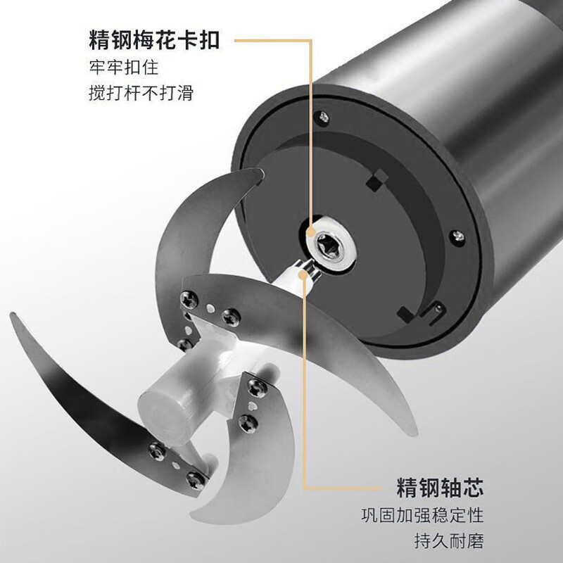 豹牌 BP-MG235 绞肉机 2L大容量 250W功率 快慢两档 四叶精钢刀头高清大图