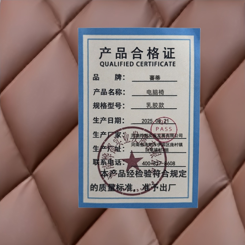 蕃蒂电脑椅乳胶款把高清大图