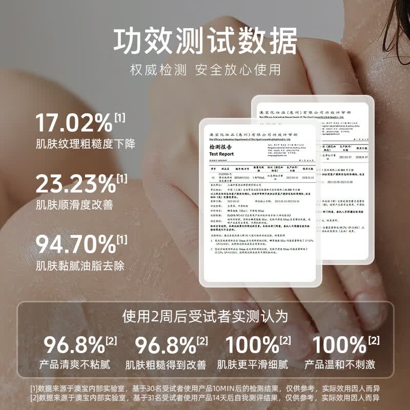 CLINSIS 珂莱诗 巴黎少女沐浴露350ml+巴黎罗勒磨砂膏220g男套装高清大图