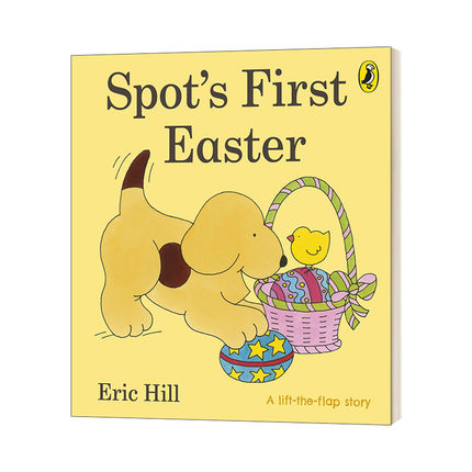 小玻去学校 [正版]小玻复活节彩蛋 英文原版绘本 Spot s First Easter Board Book 儿童睡前高清大图