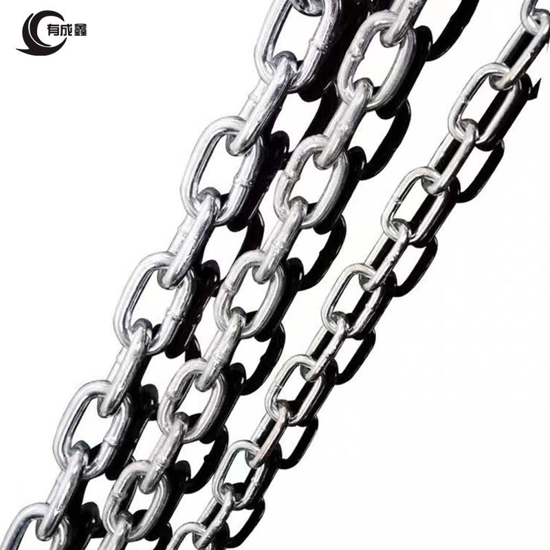 有成鑫镀锌链条 防盗链锁 金属铁链链条 6mm/米