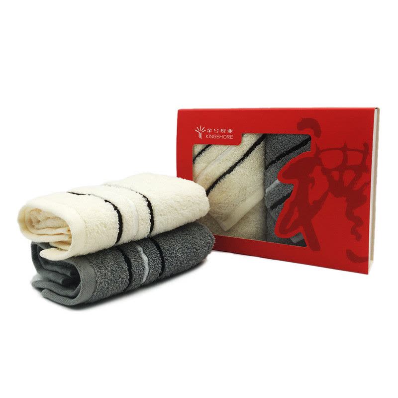 金号清然系列-6 双条毛巾彩盒装HY1118-6 2条图片