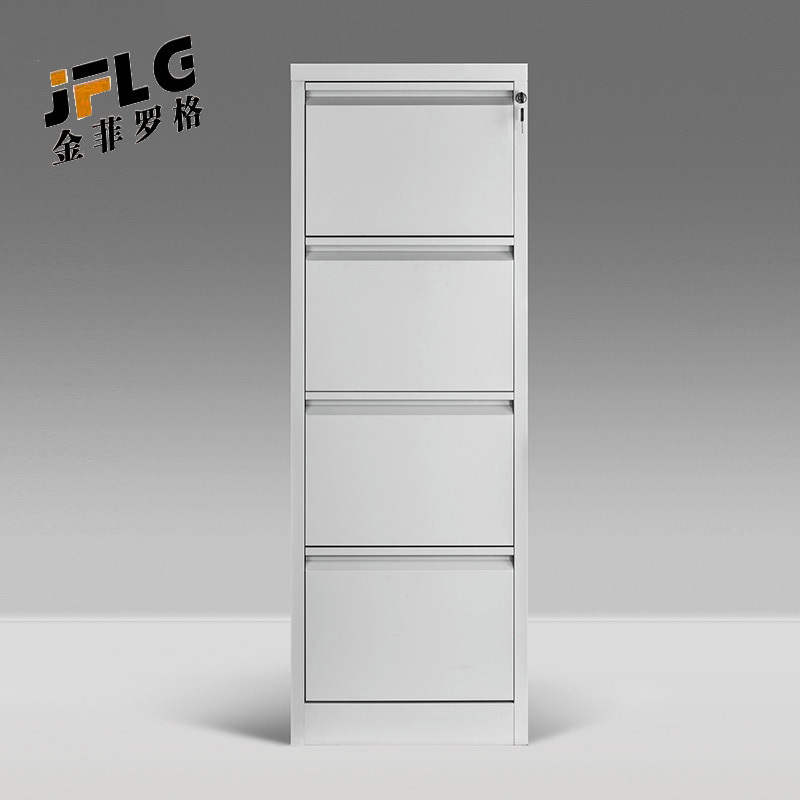 苏宁 金菲罗格 办公家具 钢制储物文件档案资料挂劳柜 四斗卡箱高清大图