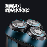 AUK剃须刀电动男士刮胡刀全身水洗智能充电式胡须刀AS350