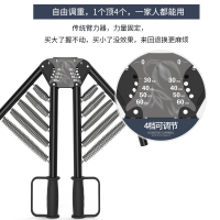 臂力器20/60kg男士胸肌健身器材家用臂力棒古达练臂肌扩胸训练可调节 升级款30-60KG