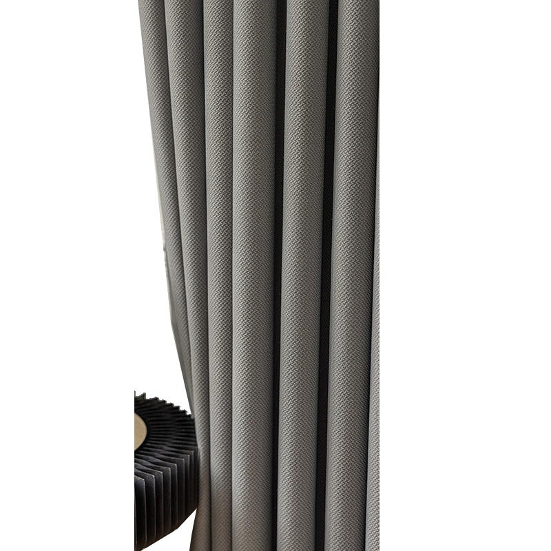 植巾 CL500 100*100cm 加厚双面麻窗帘 (计价单位：米) 灰色高清大图