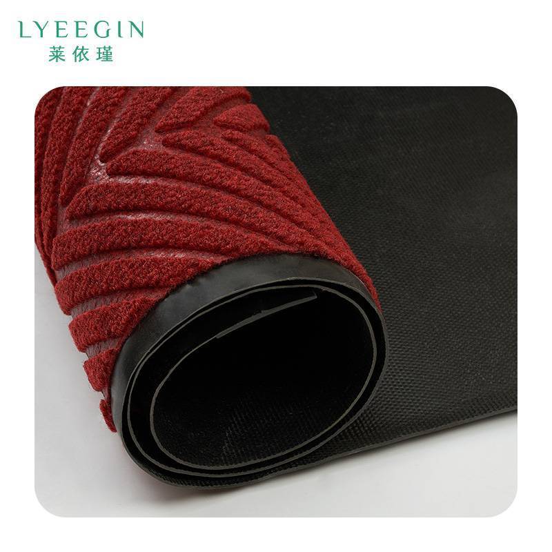 莱依瑾LYEEGIN 地毯 轮胎纹 灰色1.6m宽(需要多长拍多长)/m高清大图