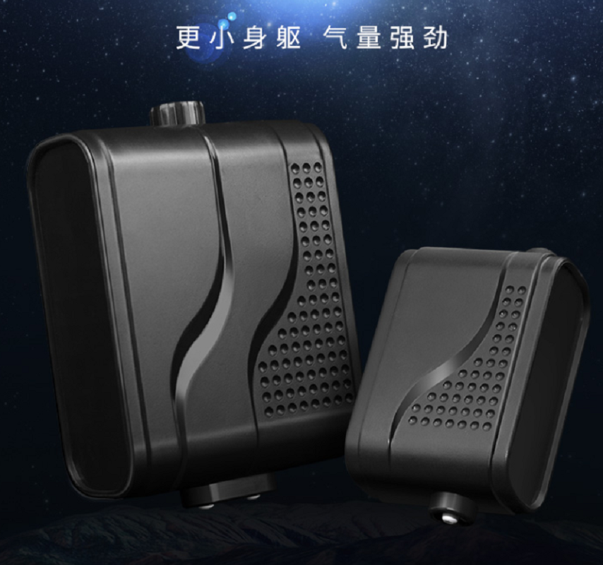 鱼缸充氧泵养鱼家用增氧机器水族箱迷你小型鱼塘加氧气泵双孔高清大图