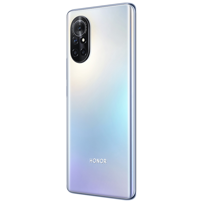 荣耀(honor)荣耀V40 轻奢版 5G全网通 8GB+128GB 钛空银 66W超级快充 10亿色轻薄超曲屏 6400万超清四摄3200万美颜自拍 移动联通电信5G拍照游戏手机