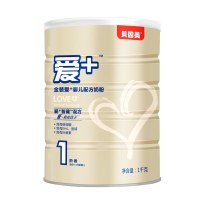 贝因美金装爱+婴儿配方奶粉1段一段1000g*罐装