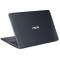 华硕(ASUS) E502NA3450 15.6英寸学生多彩便携手提笔记本电脑轻薄本 四核N3450 4GB 128GB 定制深蓝