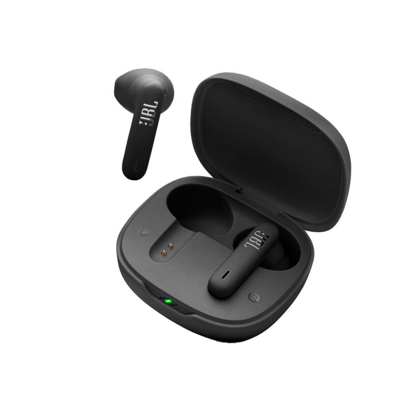 JBL WAVE FLEX 2 真无线蓝牙耳机 半入耳音乐耳机 通话降噪运动游戏带麦 通用 曜石黑高清大图