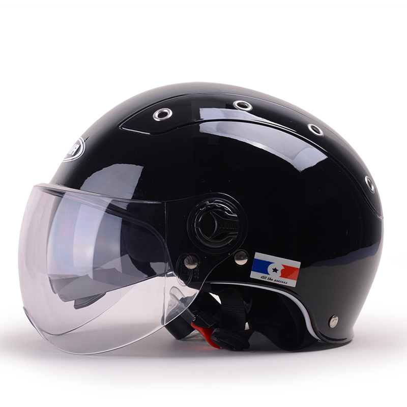 野马3c认证夏季电动摩托车头盔男女四季通用双镜片防晒电瓶安全帽