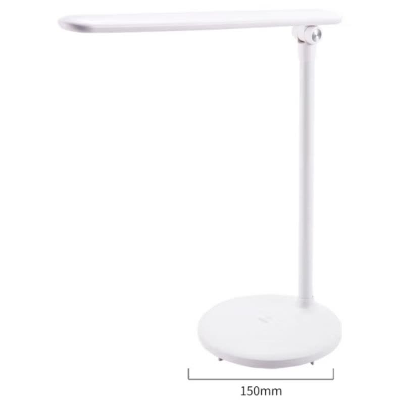 得力(deli)4328 可充电式折叠护眼台灯LED充电台灯白色图片