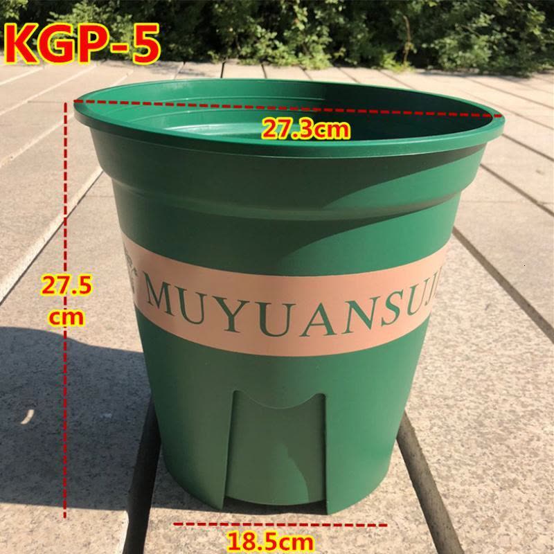 新款加厚青山控根花盆塑料圆形国产室内月季绿萝多肉透气加仑花盆图片