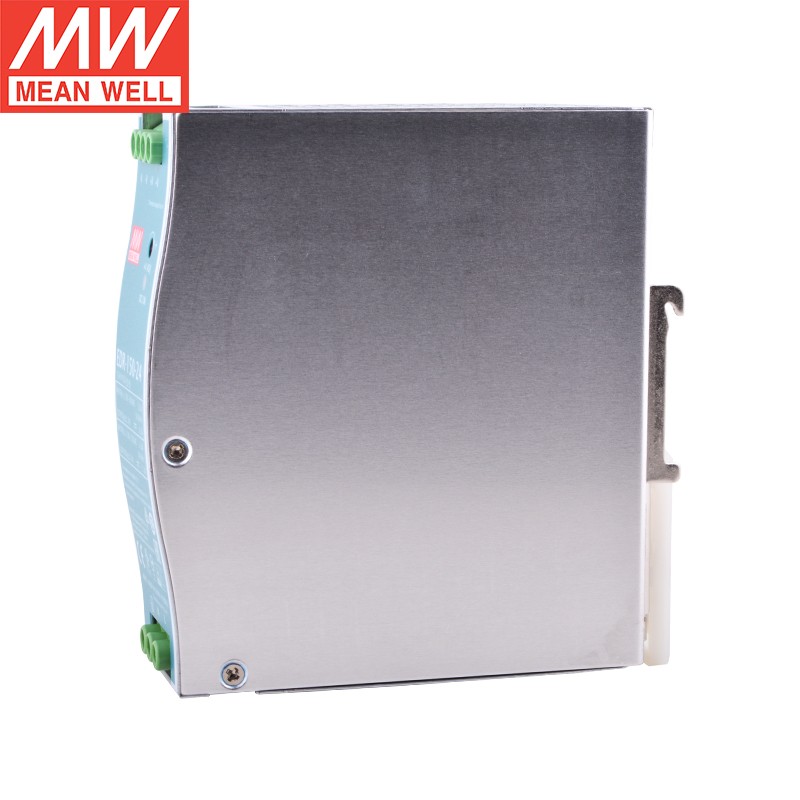 3M 明纬 开关电源24v 超薄导轨电源 EDR-150-24 150W 24V6.5A 恒流限流保护 过热保护高清大图