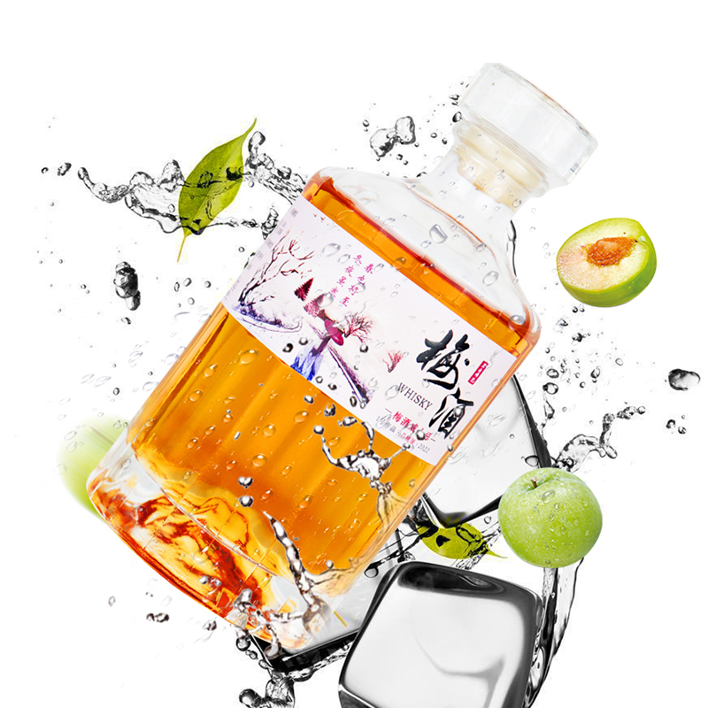 若白师兄18度梅酒威士忌500ml*6瓶青梅果酒整箱盒装女士微醺低度甜酒高清大图