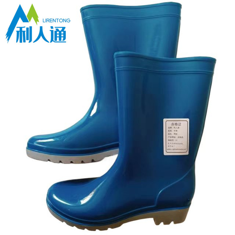 利人通 雨鞋 中筒 双高清大图