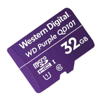 西部数据(WD)32GB TF卡 手机内存卡 行车记录仪/安防监控专用视频存储卡 耐用型