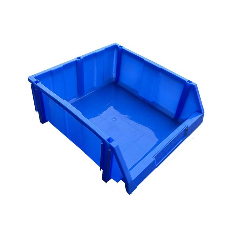 宁储 塑料零件盒 斜口物料盒 400*350*160mm 个